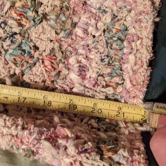 Amazing Estelle Gracer Multicolor Textured Knit Cardigan. Vintage C1984 - Picture 16 of 16